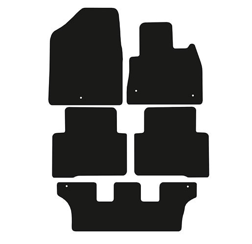 Car Mats for Hyundai Santa Fe 7 Seater 20122018 from £24.99 Car Mats UK