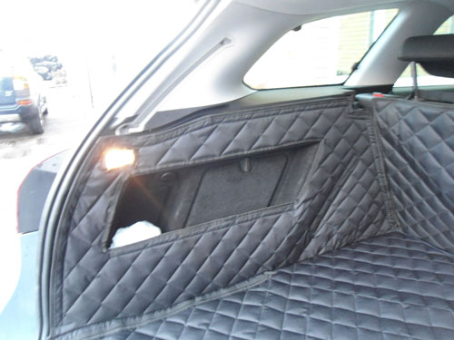 Boot mat Opel Astra J 2009-2015 5-door hatchback Cool Liner anti slip  PE/TPE rubber