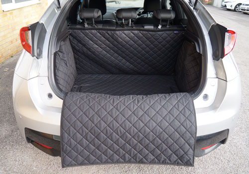 Honda Civic Hatchback 2012 2017 Fully Tailored Quilted Boot Liner
