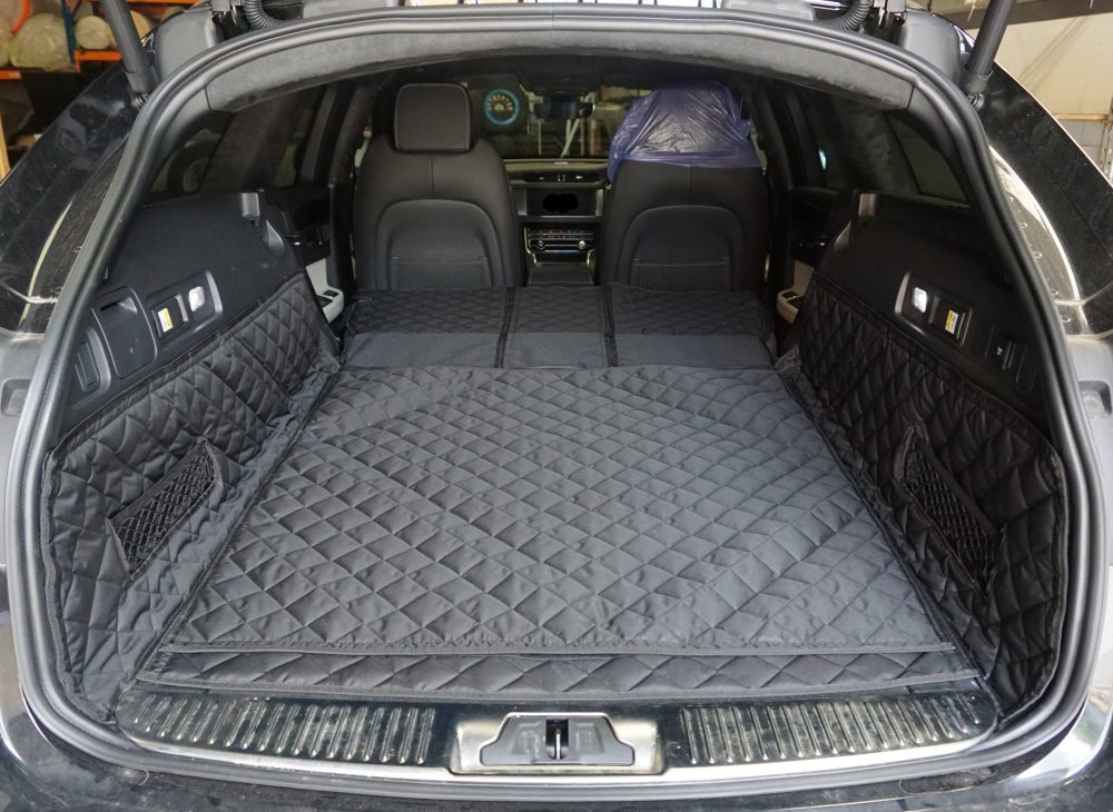 Jaguar XF 2015 - 2024 - Fully Tailored Quilted Boot Liner - Image 6