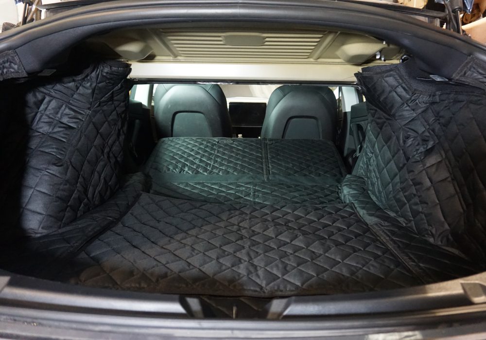 Tesla Model 3 2019 - Present - Fully Tailored Quilted Boot Liner - Image 6
