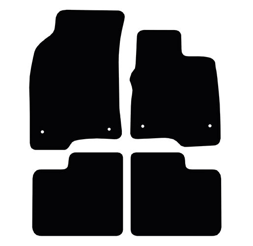 ** Deluxe Quality Car Mats for Fiat Panda 12-15 ** Tailored for Perfect fit ;