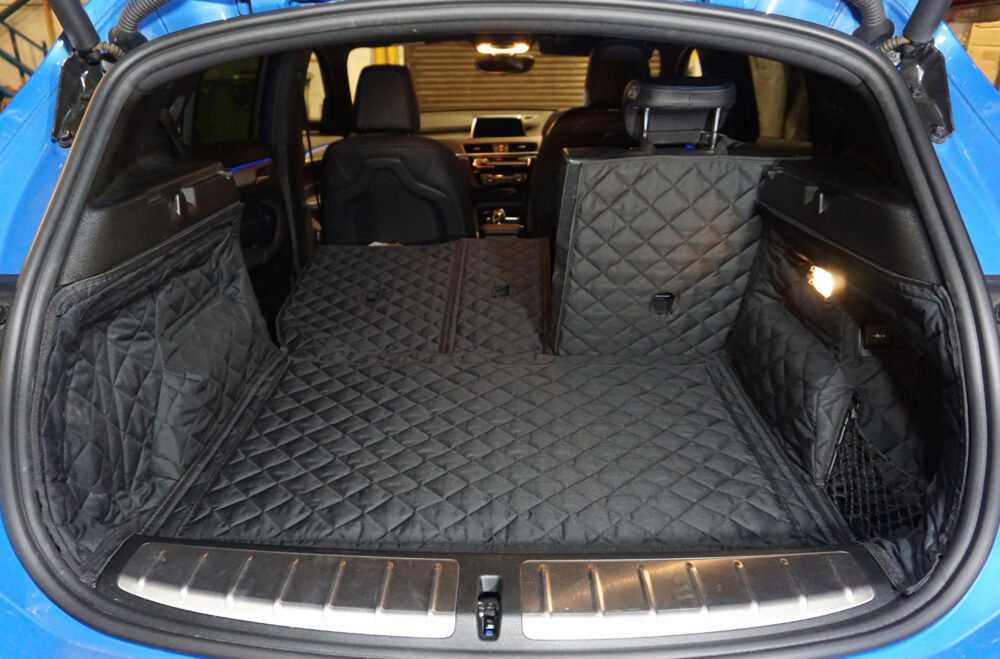 BMW X2 2018 - 2023 - Fully Tailored Quilted Boot Liner - Image 4