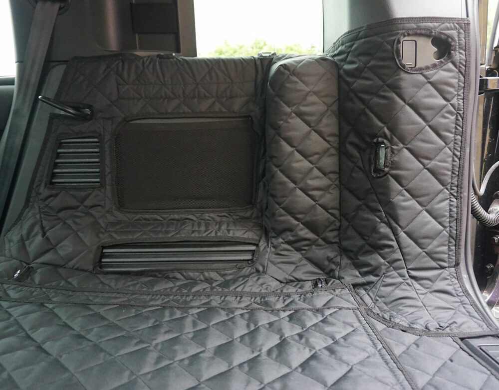 Land Rover Defender 110 without Aircon 2020 - Present - Fully Tailored Quilted Boot Liner - Image 2