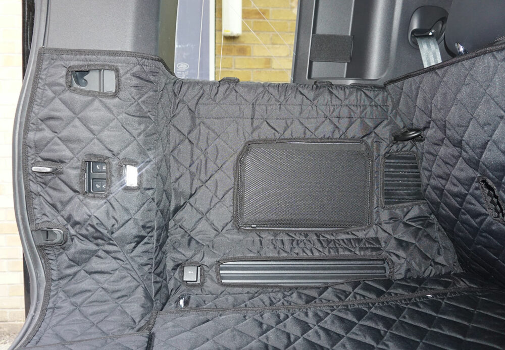 Land Rover Defender 110 without Aircon 2020 - Present - Fully Tailored Quilted Boot Liner - Image 3