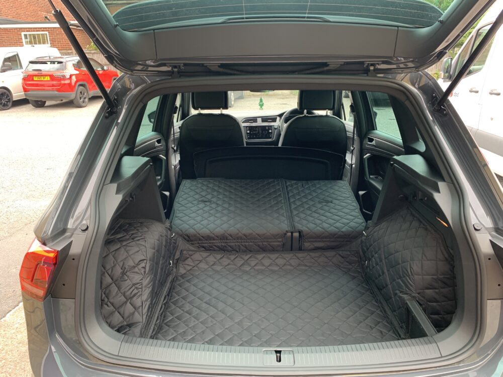 Volkswagen Tiguan Lower Boot Floor 2016 - Present - Fully Tailored Quilted Boot Liner - Image 2