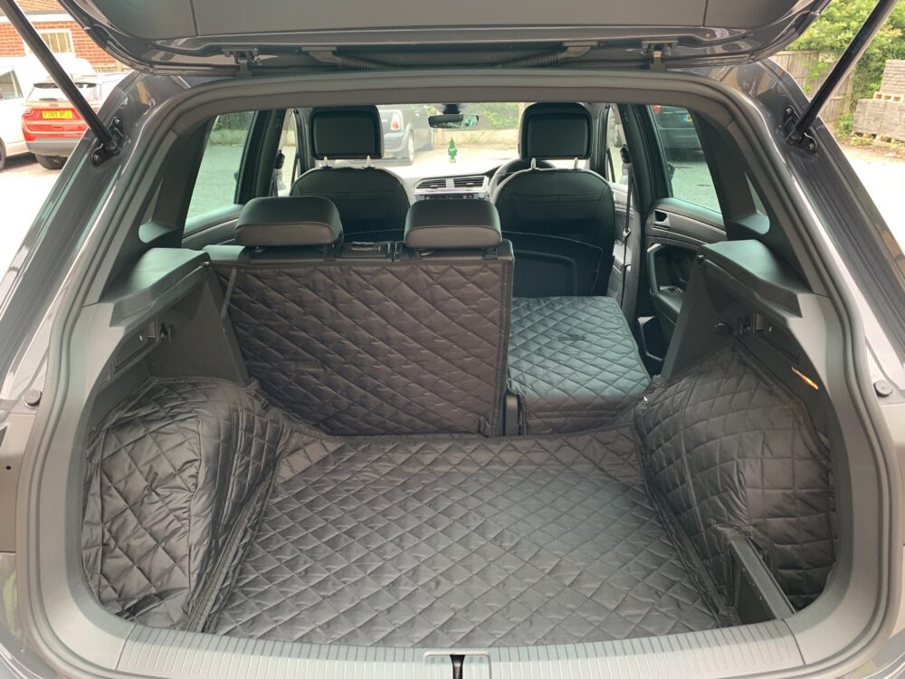 Volkswagen Tiguan Lower Boot Floor 2016 - Present - Fully Tailored Quilted Boot Liner - Image 4
