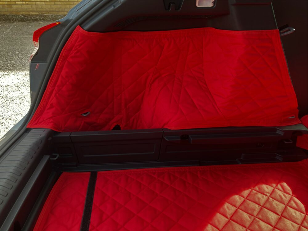 Audi Q4 E-Tron With Plastic Dividers On Each Side 2021 - Present - Fully Tailored Quilted Boot Liner - Image 6