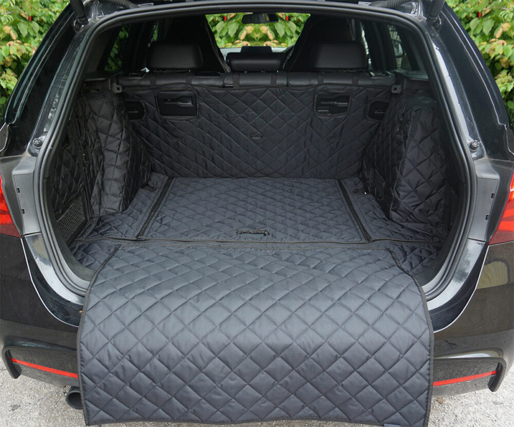 BMW 3 Series With Pockets On Both Sides 2012-2018 - Fully Tailored Quilted Boot Liner