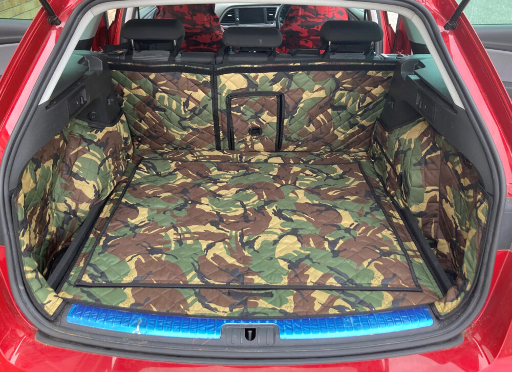 Seat Leon Tourer 2013-2020 - Fully Tailored Quilted Boot Liner - Image 4