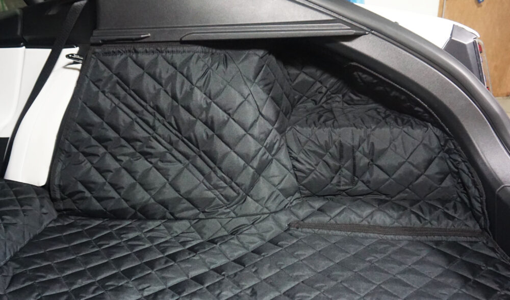 Tesla Model S 2012 - Present - Fully Tailored Quilted Boot Liner - Image 2