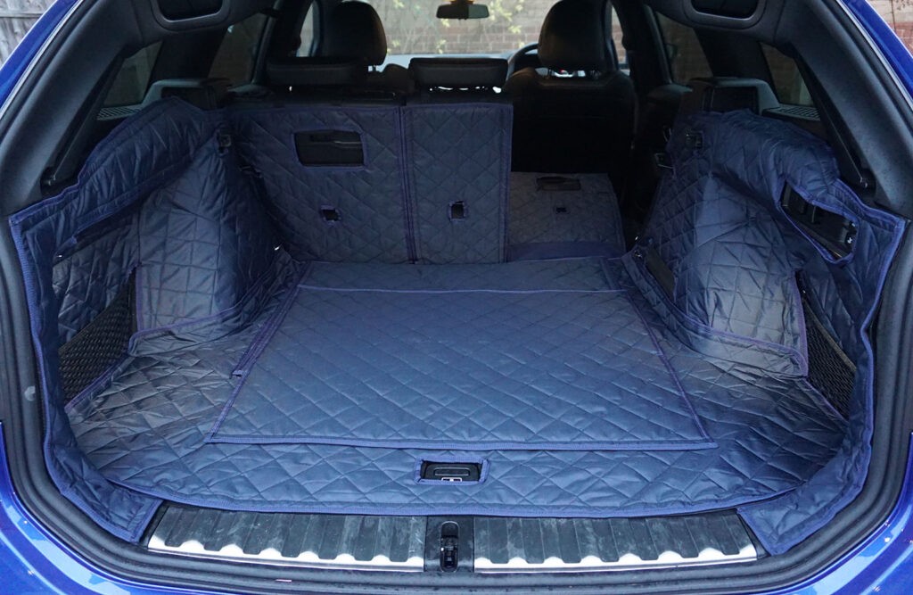 BMW 3 Series Touring E91 Quilted Boot Liner (2005-2012) - Tailored Fit, Black, Waterproof