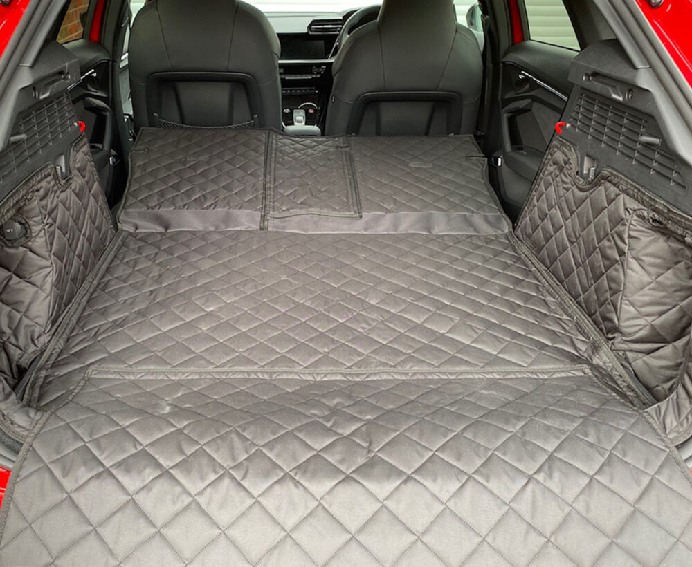 Audi A3 2020 - Present - Fully Tailored Quilted Boot Liner - Image 5