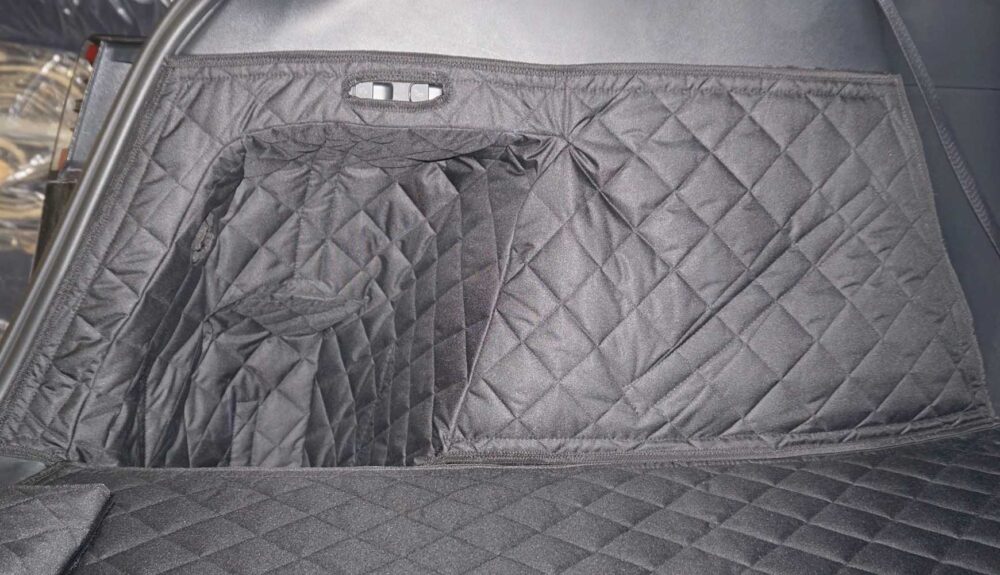 Tesla Model Y 2022 - Present - Fully Tailored Quilted Boot Liner - Image 3