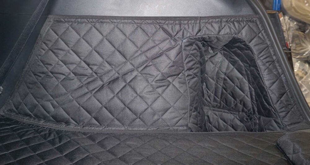 Tesla Model Y 2022 - Present - Fully Tailored Quilted Boot Liner - Image 4