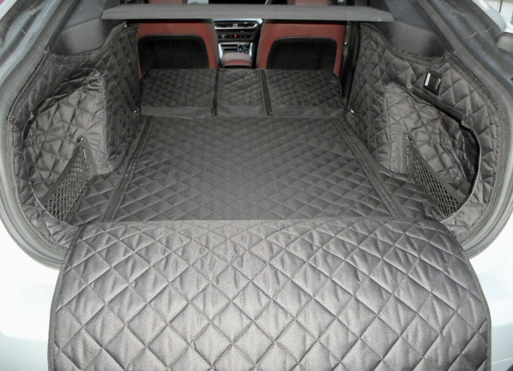 BMW I4 2020-Present - Fully Tailored Quilted Boot Liner - Image 4