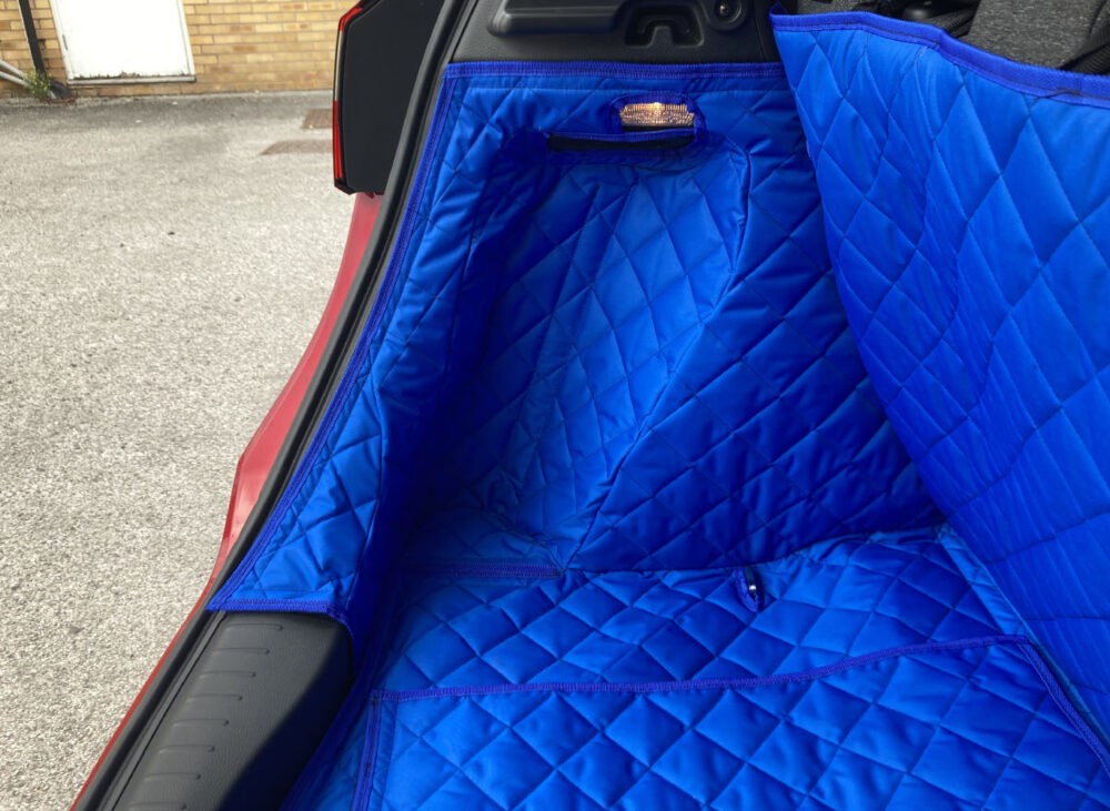 Honda Jazz 2022 - Present - Fully Tailored Quilted Boot Liner - Image 3