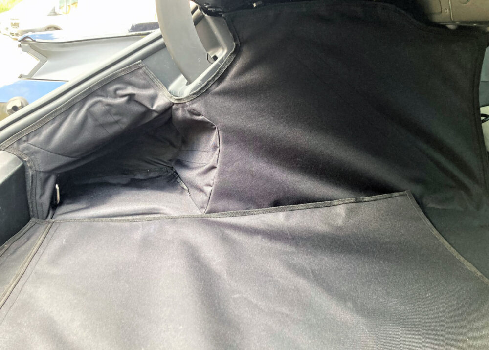 Porsche Taycan Saloon 2019 - Present - Fully Tailored Quilted Boot Liner - Image 3