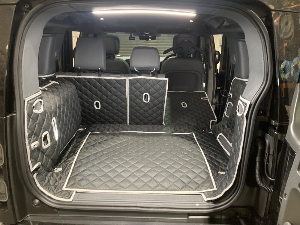 Land Rover Defender 110 P400e 2022 - Present - Fully Tailored Quilted Boot Liner - Image 4