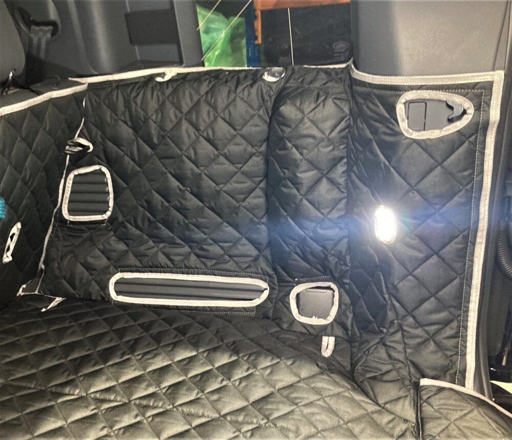 Land Rover Defender 110 P400e 2022 - Present - Fully Tailored Quilted Boot Liner - Image 2