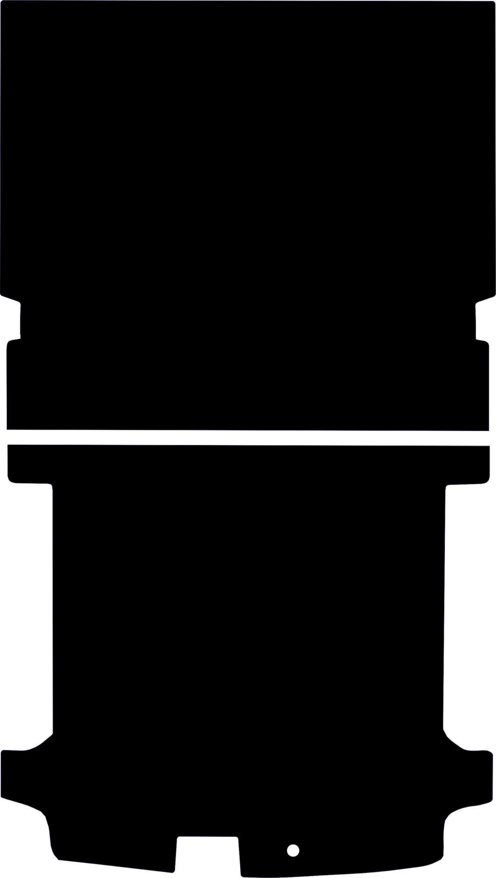 Ford Transit Custom LWB 2 Piece 2019 - Present - Rear Van Mat