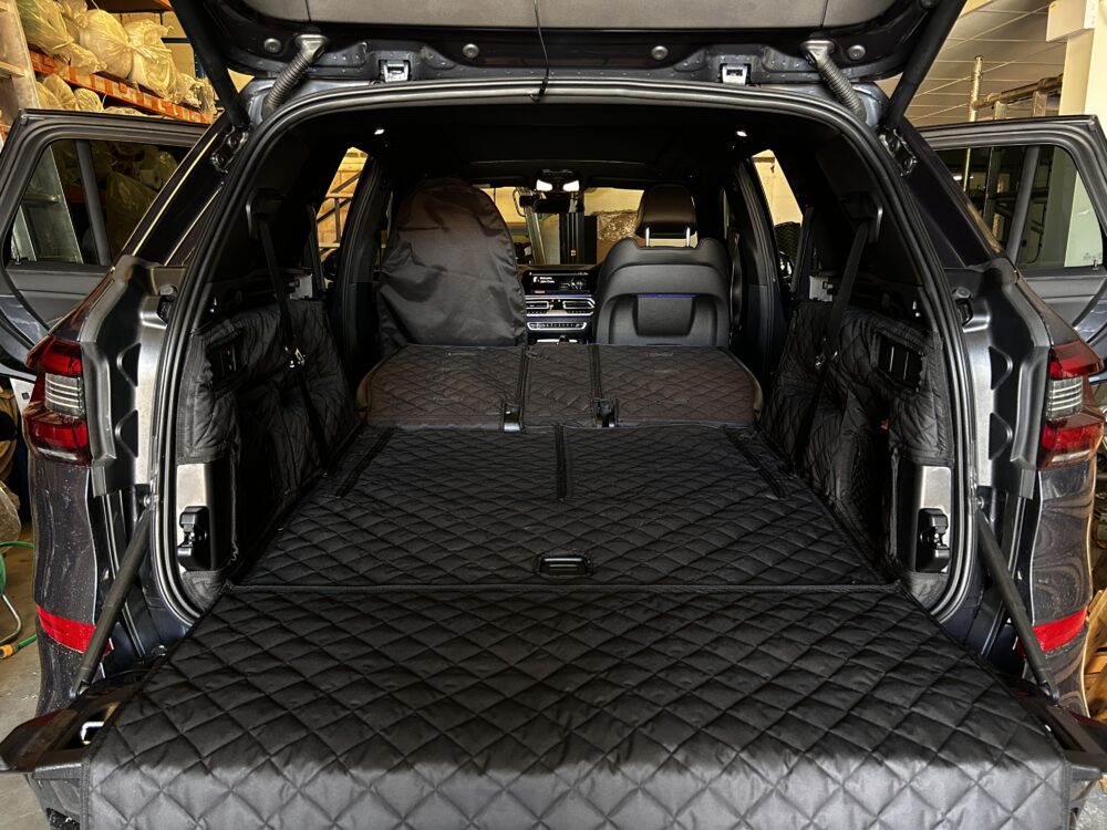 BMW X5M F95 7 Seater 2019-Present - Fully Tailored Quilted Boot Liner - Image 3