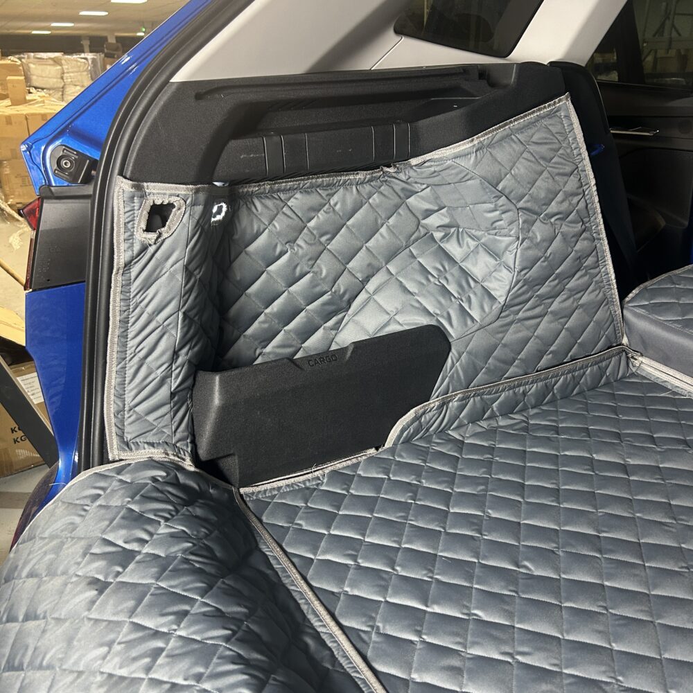 Skoda Enyaq 2020 - 2025 - Fully Tailored Quilted Boot Liner - Image 2