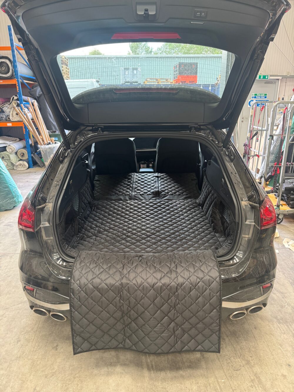 Audi A5 Avant 2025 - Present - Fully Tailored Quilted Boot Liner - Image 2