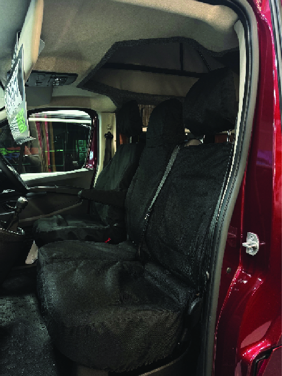 Renault Trafic 2021 - Present (2021 - Present) Fully Tailored Van Seat Covers