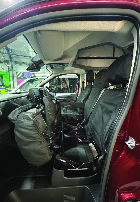 Renault Trafic 2021 - Present (2021 - Present) Fully Tailored Van Seat Covers