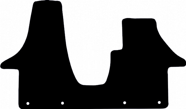 Volkswagen Transporter Kombi 2004 - 2020 (With Locators) Van Mats